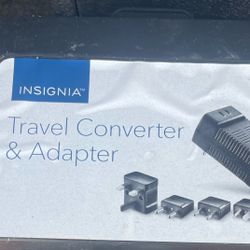 Travel Converter And Adapter