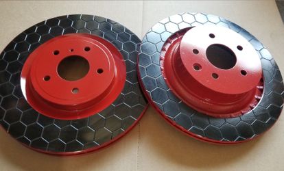 Brakes Rotors Ceramic Brake Pads Drill Slot Rotors DIMPLE SLOT HONEYCOMB ROTORS