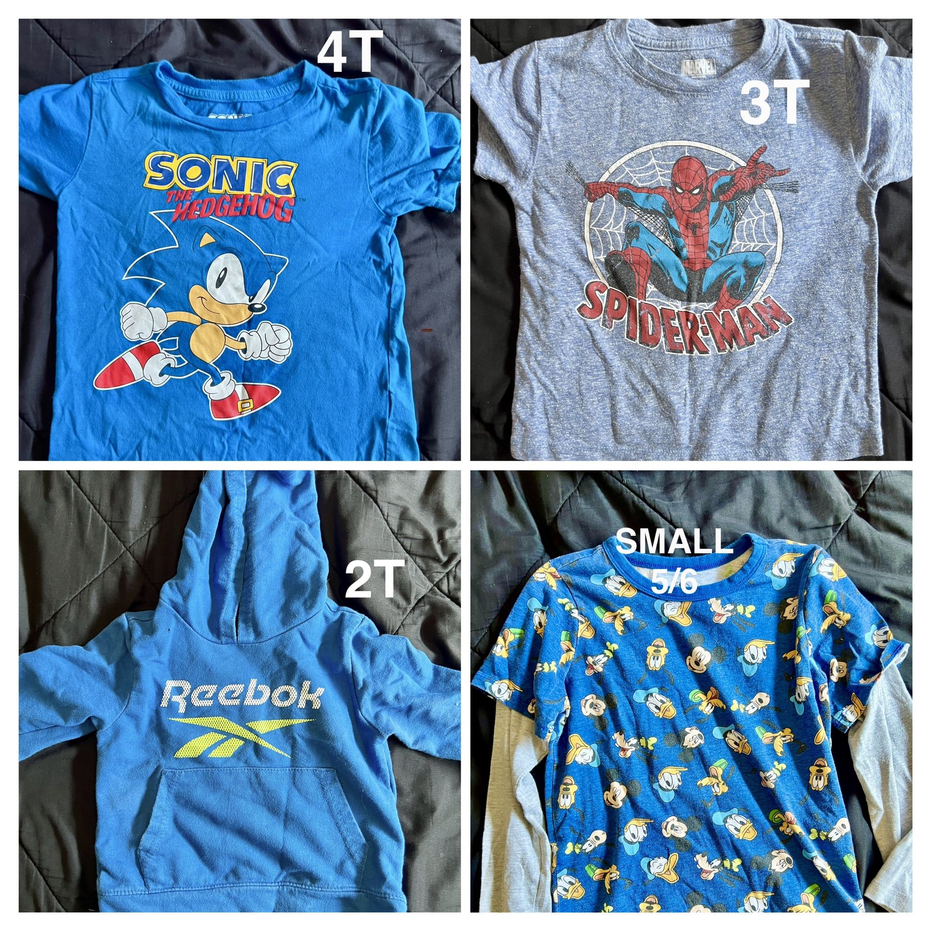 Boys!! 3/4/5T LOTS OF BOYS!! 👕 .5c Tops/$1sets!!