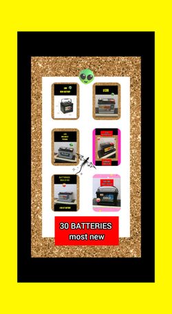 Discount batteries sale