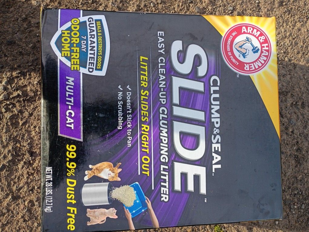 Clump And Seal Cat Litter Barely Used Just Bought