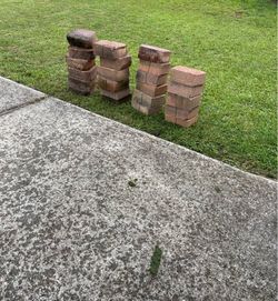 Free Red Decorative Bricks