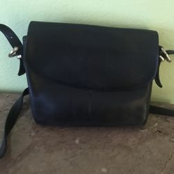 Black Leather Purse
