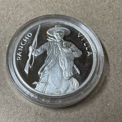 1oz .999 Pure Silver Pancho Villa Coin