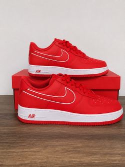 Red Nlke alr force 1 low