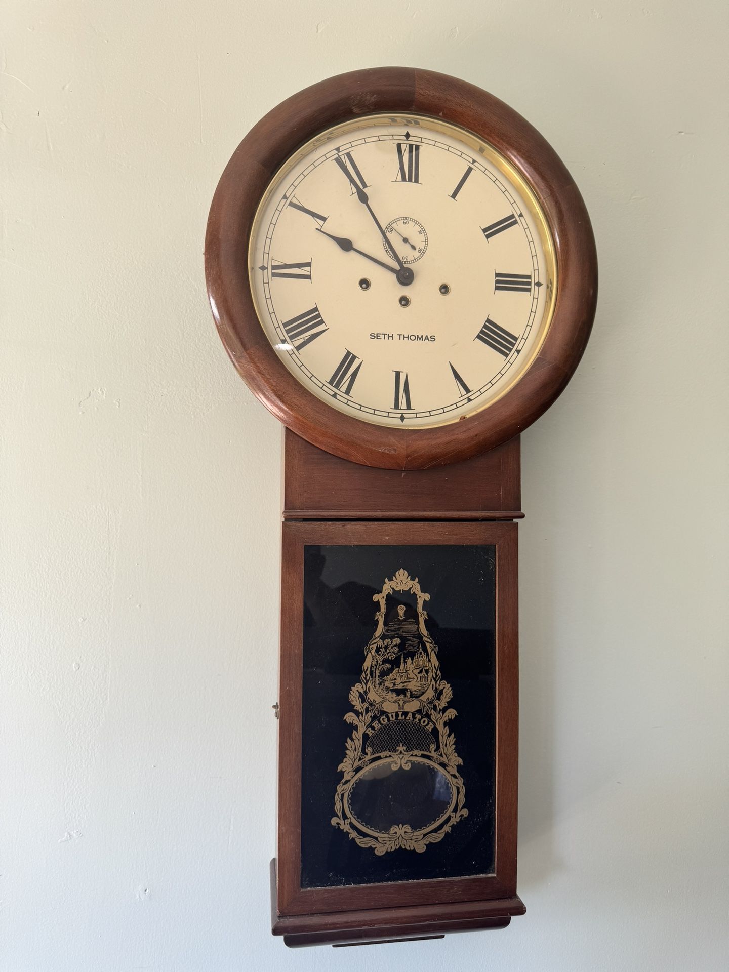 Clock SETH THOMAS Regulator