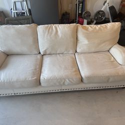 Flax Linen Couch