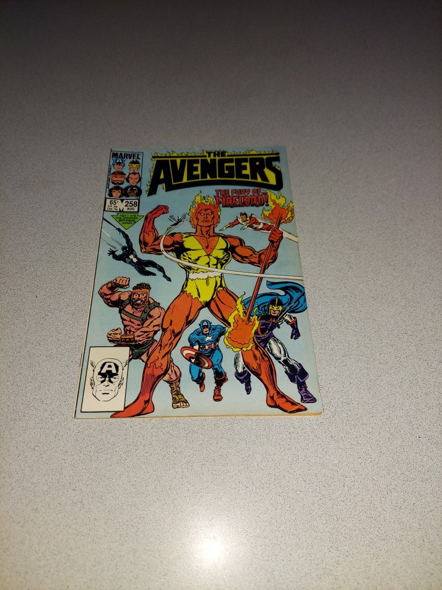 1985 THE AVENGERS #258 COMIC
