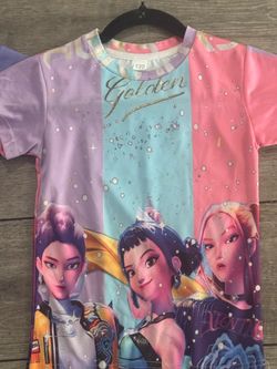 Reduced size 5/6 K-pop Demon Hunter T-shirts
