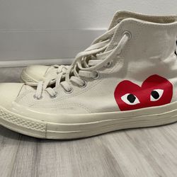 Size 9 CDG Converse 