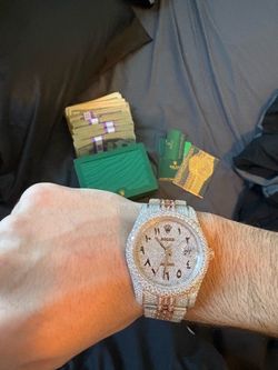 Rolex Datejust Watch Arabic Dial