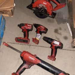 Hilti Tools Saw Drill Impact
