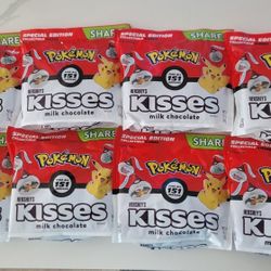 (8x) Pokemon Hershey Kisses Special Limited Edition - Bundle of 8
