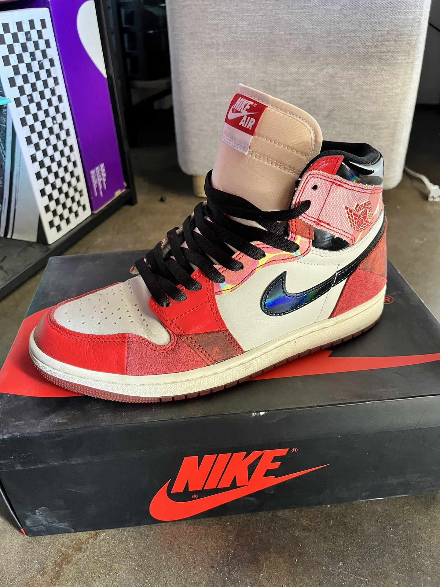 Jordan 1 Retro High Og Spider Man