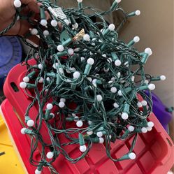 White Christmas Lights