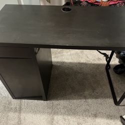 Ikea Black Desk