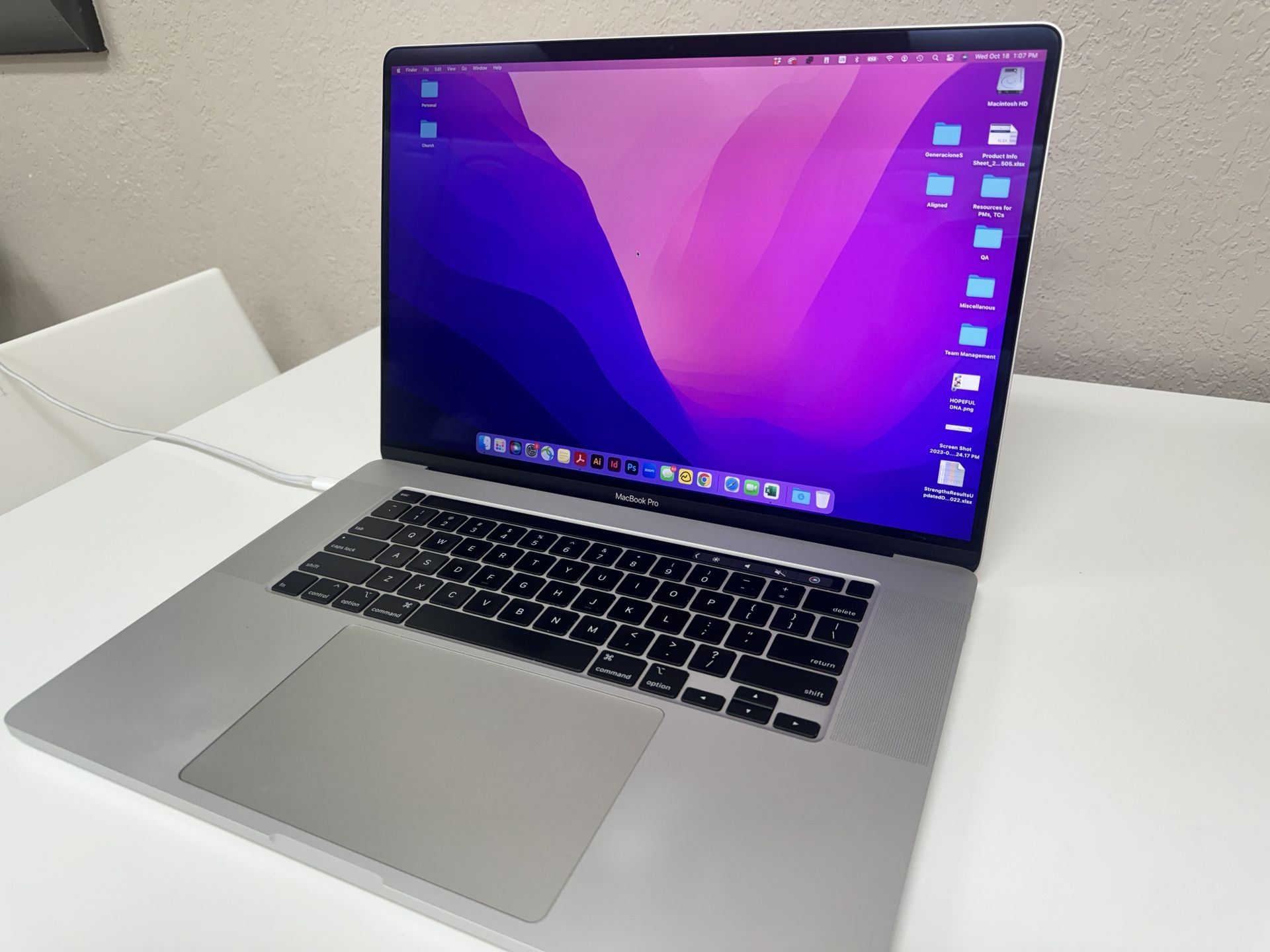 MacBook Pro 16inch. 2019