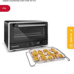 Kitchen Aid Counter Top -Toaster-Oven Air Fryer 