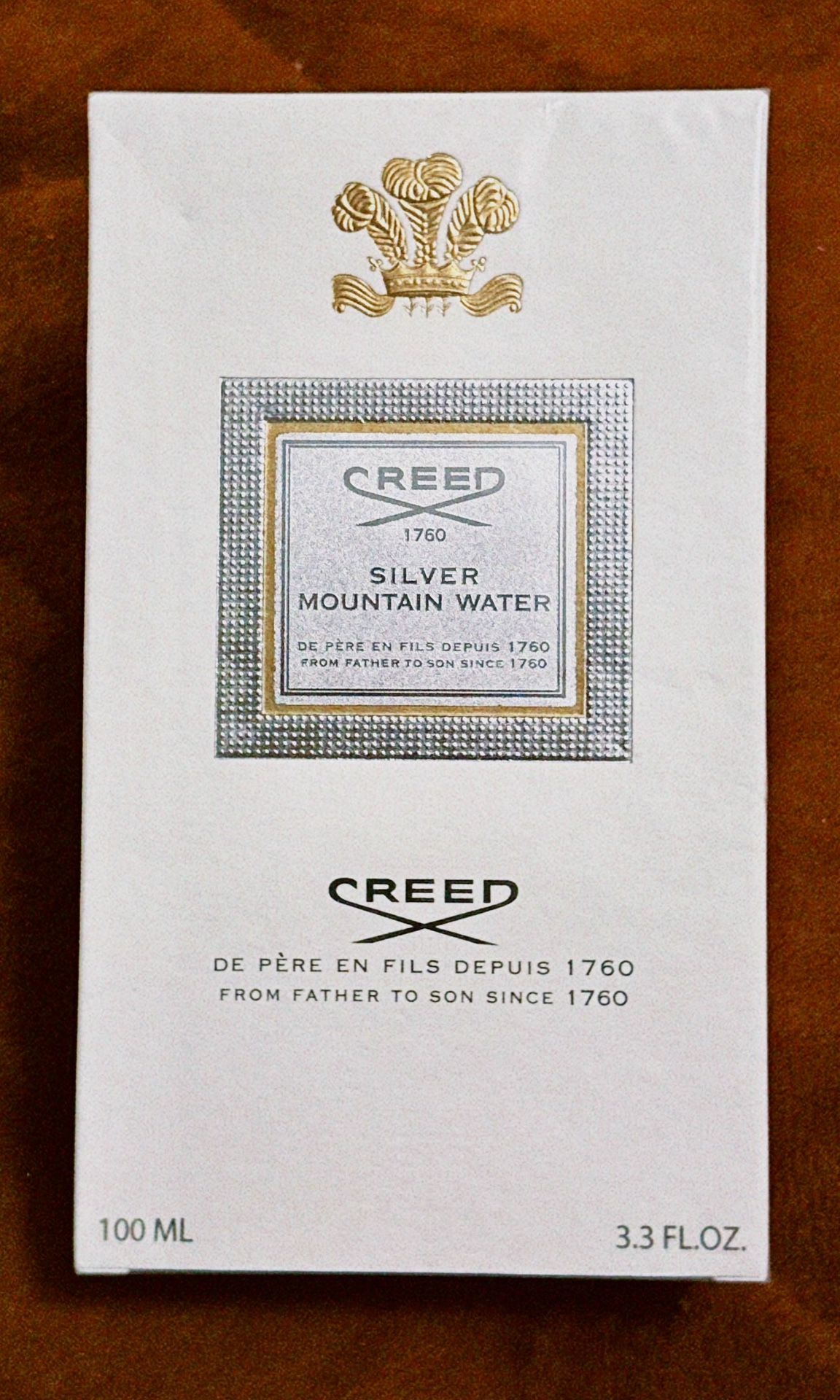 Creed Silver Mountain Water Eau de Parfum 3.3 Oz
