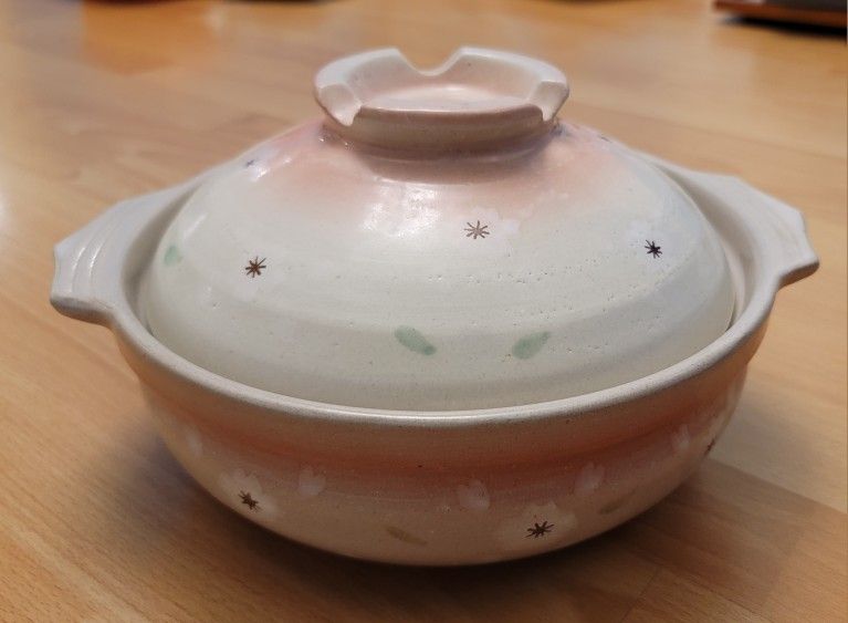 Japanese Donabe Earthware Pot