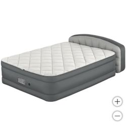SEALY AlwayzAire Tough Guard Quilted Topper Air Mattress, Queen