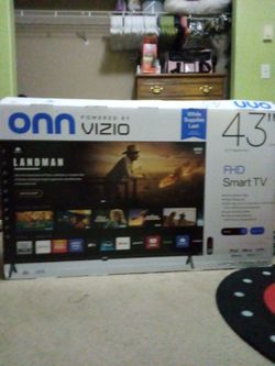 Onn powered by VIZIO 43" FHD Smart tv