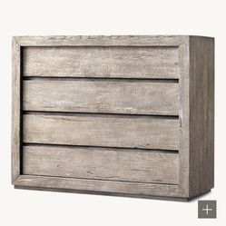 RH  Restored Oak Dresser New 