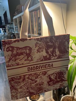 Dior Book Tote Dioriviera Canvas Bag