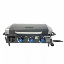 Razor 3-Burner LP gas portable griddle (model GGC2228MG)