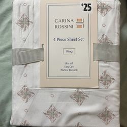King Size Sheets- NEW
