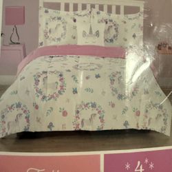 2 Full Sets Girls Bed Clothes 