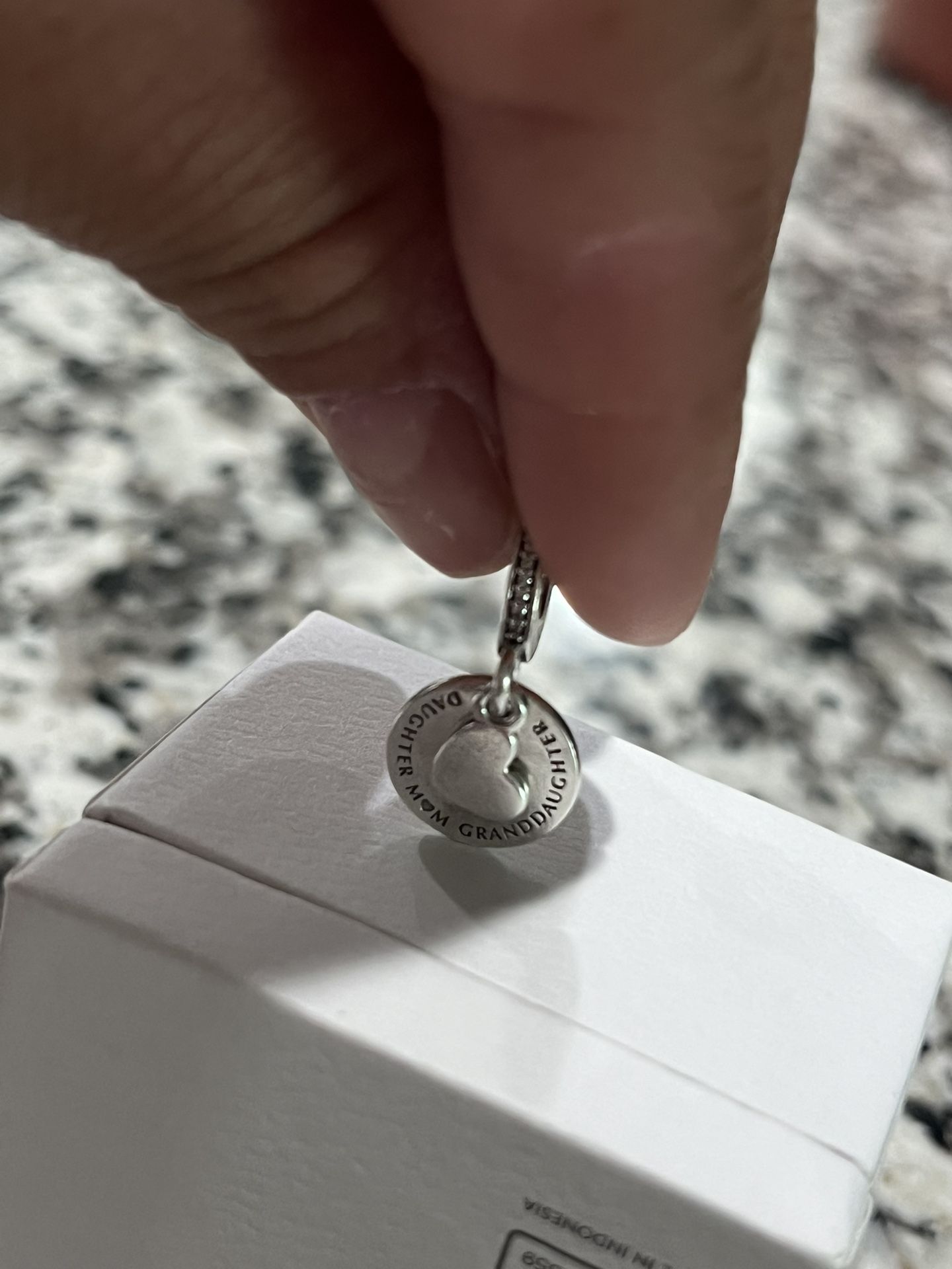 Dauther Mom Granddaughter Pandora Charm