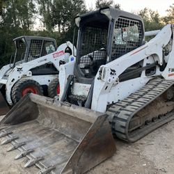 Bobcat And Excavator 