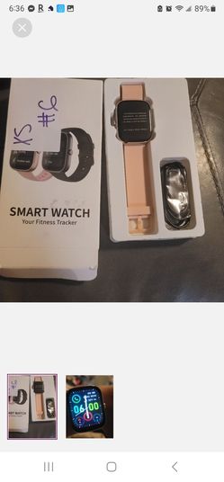 Smart Watch Fitness Tracker - Pink