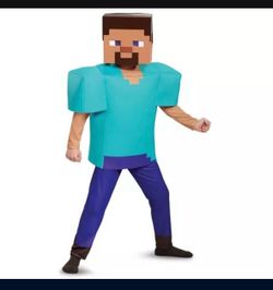 Kids Steve Costume Deluxe - Minecraft