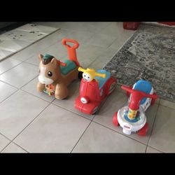 Fisher price Kids children toys scooter bike (READ)