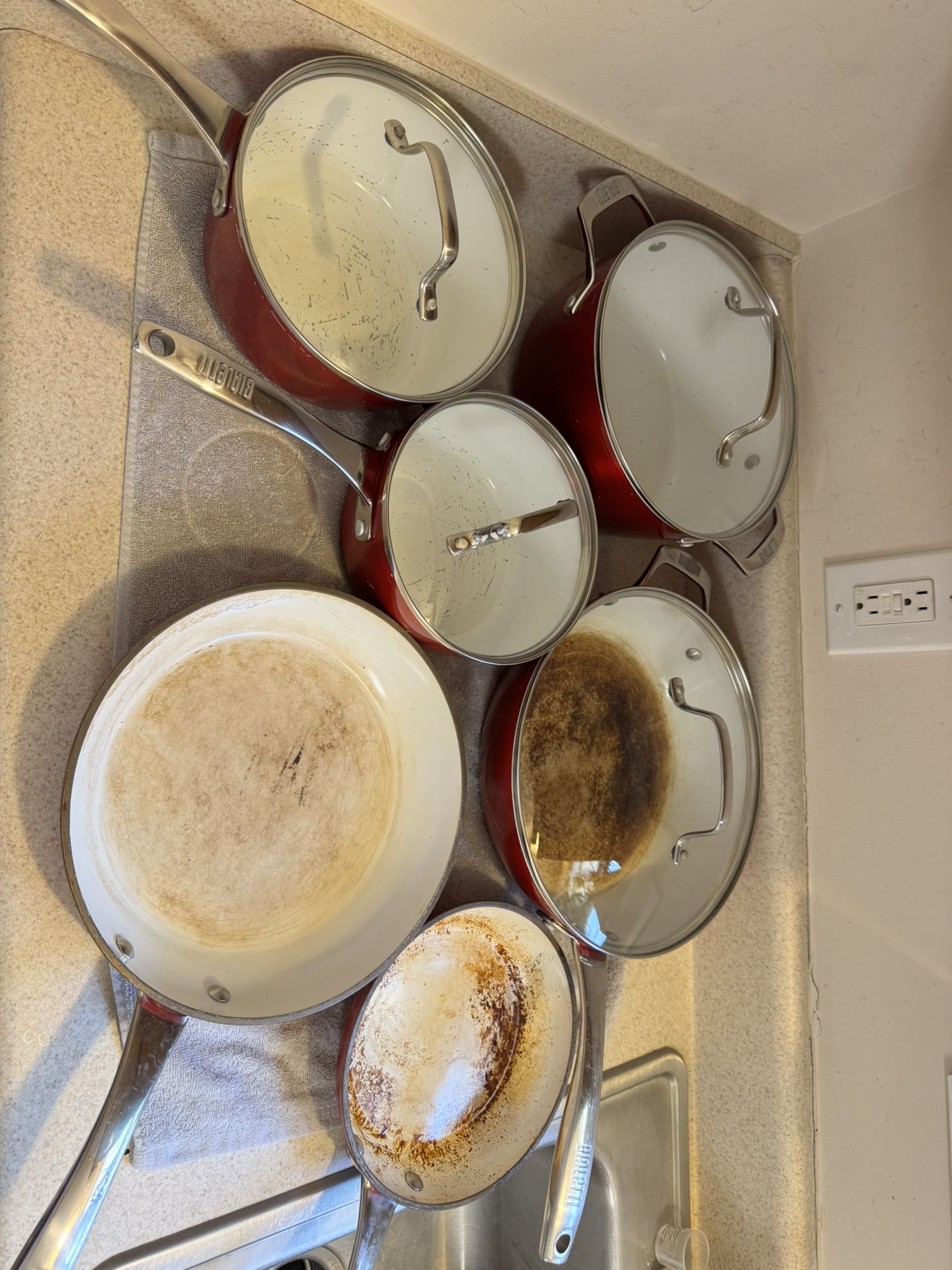 10 Piece Pots And Pans Set