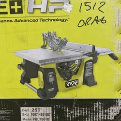 Ryobi 8-1/4” Cordless Table Saw Kit Only Asking $350 (financing Available) 