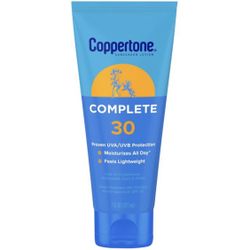 ❤️❤️❤️ Coppertone Complete Sunscreen SPF30