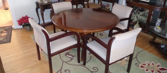 Mahogany Table and chairs
