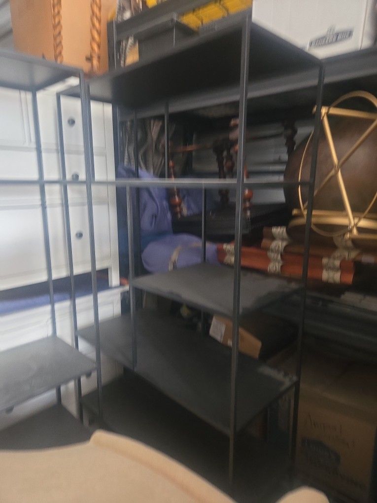 Black Tall Shelves Each Or Both For 500