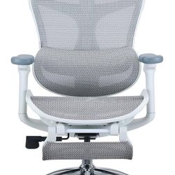 SIHOO Doro C300 Ergonomic Office Chair with Footrest, Ultra Soft 3D Armrests, Dynamic Lumbar Support for Home Office Chair, Adjustable Backrest Desk C