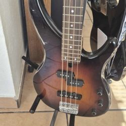 String Electric Bass Tobacco Sunburst