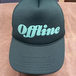 Offline Trucker Hat Cap Snapback Green 
