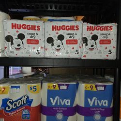 Huggies Diapers 