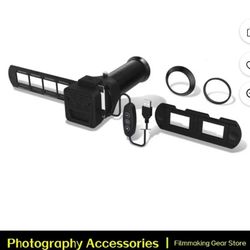 New JJC ES-2 Film Digitizing Adapter Set Kit for Negative Copying and Converts 35mm Film & Slides to Digital Files Photo, Fits Camera with Select Macr