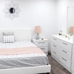 All White 🤍🤍🤍🤍 BED 🤍🤍🤍🤍