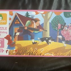 Red Riding Hood 80 Piece Jigsaw Puzzle For Kids Level 5 Age 5+ New Sealed Box