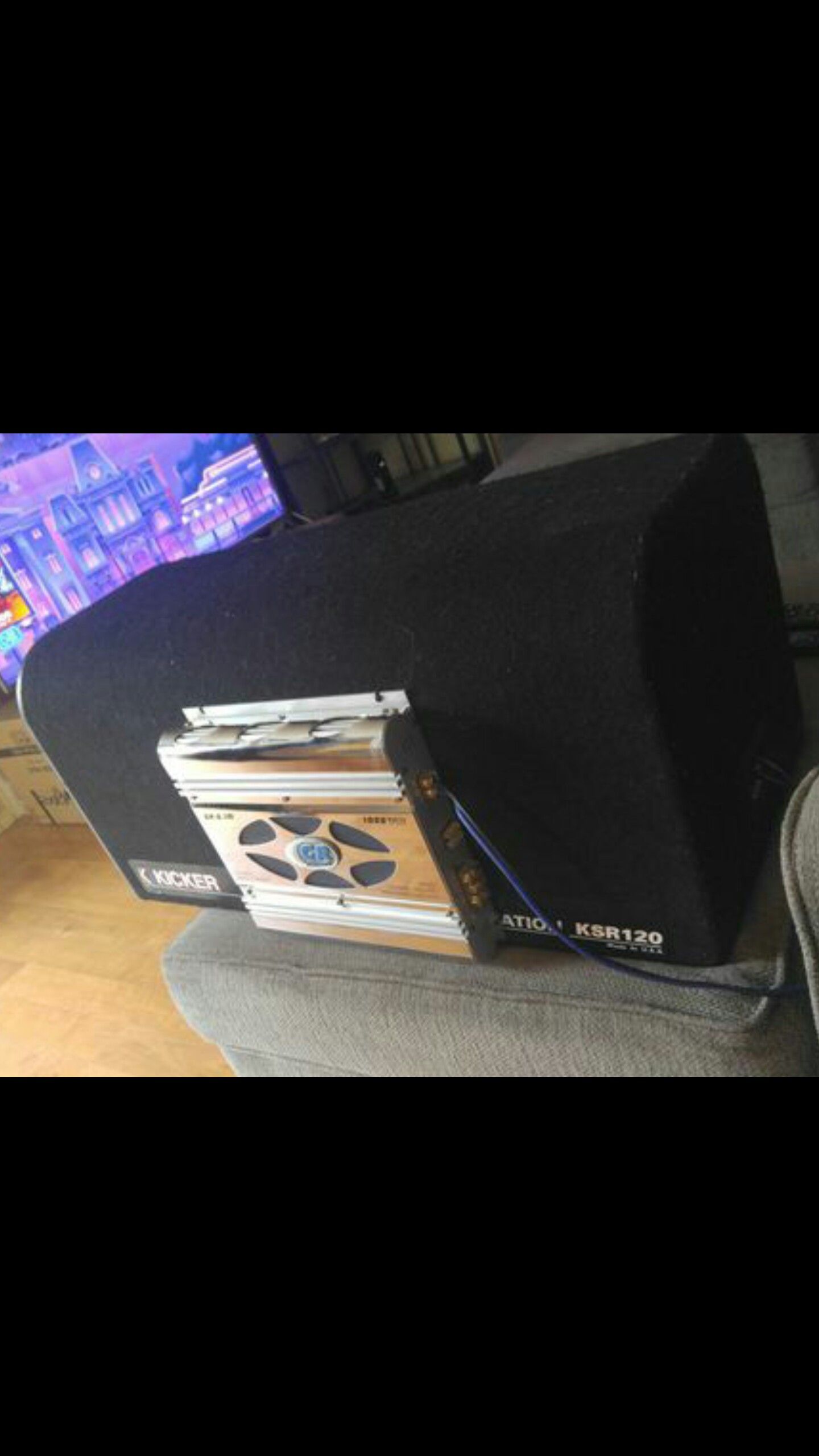 12" Kicker Substation KSR-120 With 1000 Watt Amp