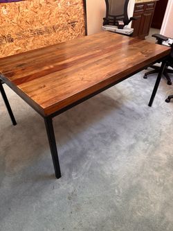 Large Wood Dining Table / Office Table